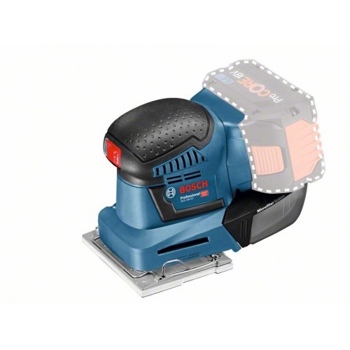 Акумулаторен виброшлайф Bosch GSS 18V-10 SOLO - 06019D0200 - Вибрационни шлайфмашини - Професионални