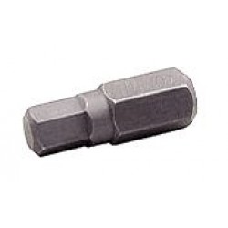 TOPTUL - Накрайници - шестостен, къси 30 mm