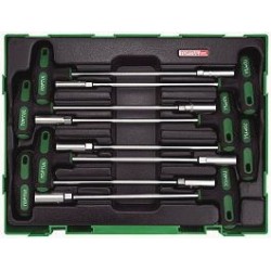 TOPTUL - Комплект глухи ключове Т-образни, 7~14 mm, 8 бр.