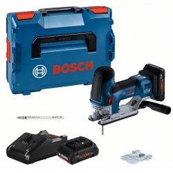 Bosch Акумулаторен прободен трион GST 18V-155 SC С 2x4.0 Ah и зарядно в L-BOXX Bosch Акумулаторен прободен трион GST 18V-155 SC С 2x4.0 Ah и зарядно в L-BOXX