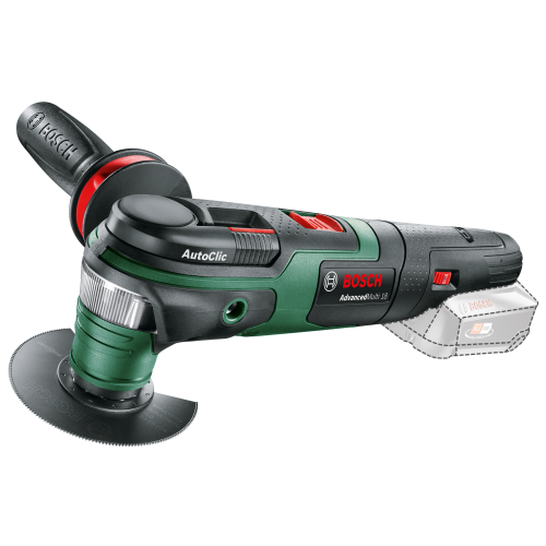Bosch Акумулаторен мултифункционален инструмент AdvancedMulti 18 SOLO Bosch Акумулаторен мултифункционален инструмент AdvancedMulti 18 SOLO