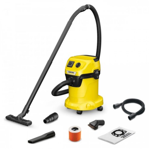 Karcher СУХО/МОКРО СМУКАЧКА WD 3 P V-17/4/20 WORKSHOP - 1.628-175.0 - Прахосмукачки - Хоби