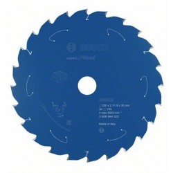 BOSCH Циркулярен Диск за акумулаторни циркуляри Expert for Wood 250x30x2.1/1.6x24T
