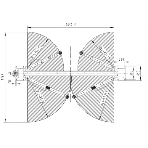 SF-B4KMS – Двуколонен хидравличен подемник с долна синхронизация - SF-B4KMS - Товароподемност – 4000 кгМаксимална височина на повдигане – 1900 ммМинимална височина на повдигане – 98 ммТрисегментни предни лапи (620 – 1110 мм) и д SF-B4KMS – Двуколонен хидравличен подемник с долна синхронизация - SF-B4KMS -