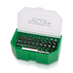 TOPTUL КОМПЛЕКТ НАКРАЙНИЦИ НА 1/4"