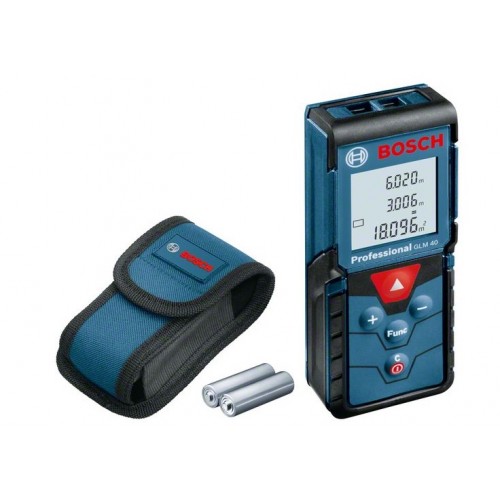 Лазерна ролетка GLM 40 Professional - 0601072900 - Всичко в едно – всички релевантни режими на измерване в един компактен дизайн
Всички важни режими: стандартна дължина, изчисляване на площ и обем и ин Лазерна ролетка GLM 40 Professional - 0601072900 - Измервателни инструменти - Професионални
