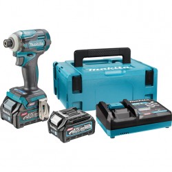 MAKITA TD001GD201 Акумулаторен ударен гайковерт 2x2.5 Ah И ЗАРЯДНО В КУФАР MAKITA TD001GD201 Акумулаторен ударен гайковерт 2x2.5 Ah И ЗАРЯДНО В КУФАР