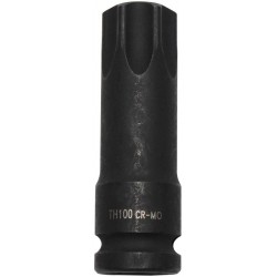 CL19660 - Накрайник тип торкс с отвор Т100, ударен 1/2“ CL19660 - Накрайник тип торкс с отвор Т100, ударен 1/2“